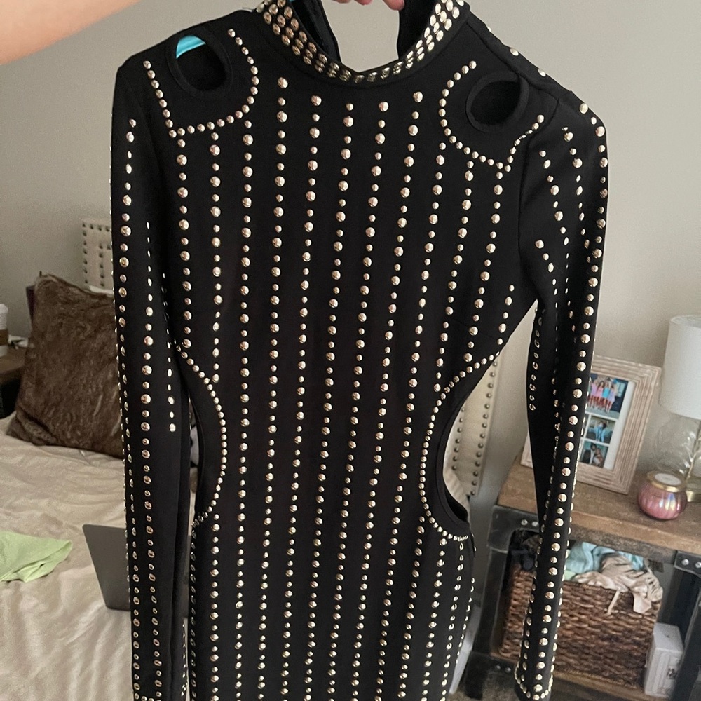 Fashion Nova cut out bodycon dress